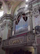 L'abside della chiesa parrocchiale di S. Lorenzo