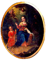 Lato destro della chiesa parrocchiale di S. Lorenzo Lato destro della chiesa parrocchiale di S. Lorenzo