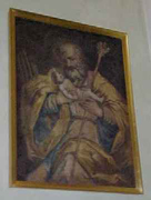 Il lato sinistro della chiesa parrocchiale di S. Lorenzo Il lato sinistro della chiesa parrocchiale di S. Lorenzo