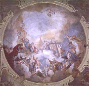 La navata della chiesa parrocchiale di S. Lorenzo La navata della chiesa parrocchiale di S. Lorenzo