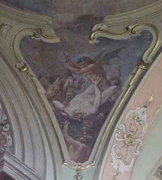 La navata della chiesa parrocchiale di S. Lorenzo