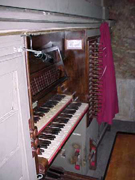 L'organo della chiesa parrocchiale di S. Lorenzo