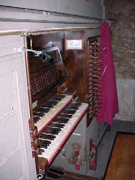 L'organo della chiesa parrocchiale di S. Lorenzo
