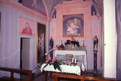cappella della cascina Cimaripa, altare
