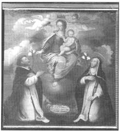 Pietro Venier: Vergine del S.Rosario, S.Domenico e S.Caterina (1689)